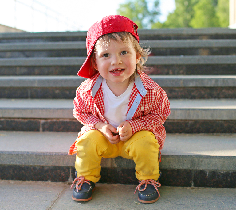 Child smiling