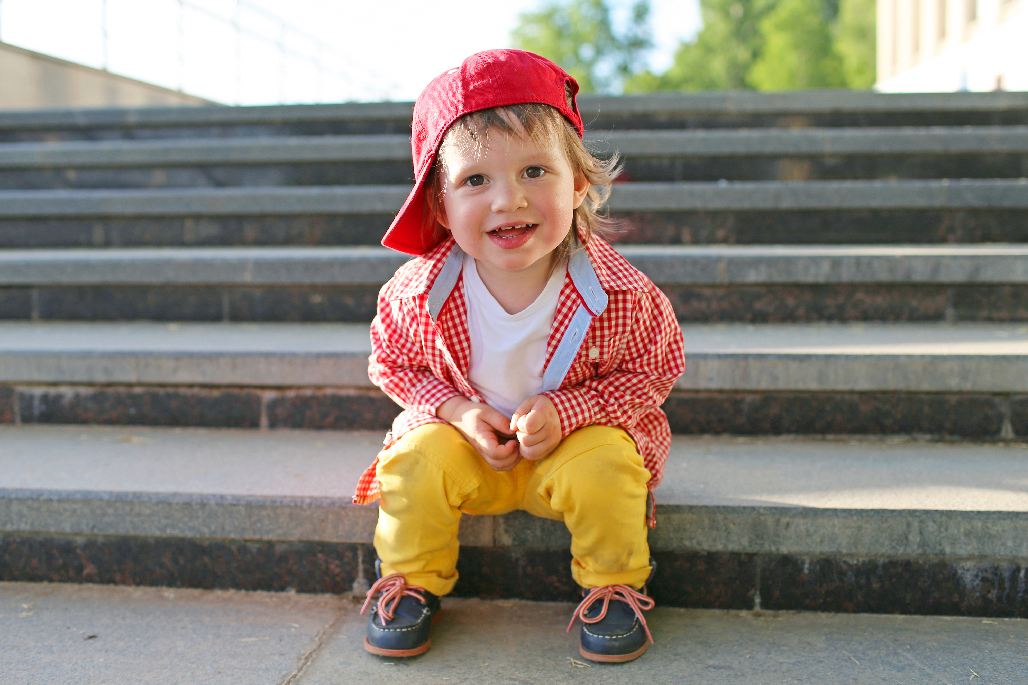 Child smiling